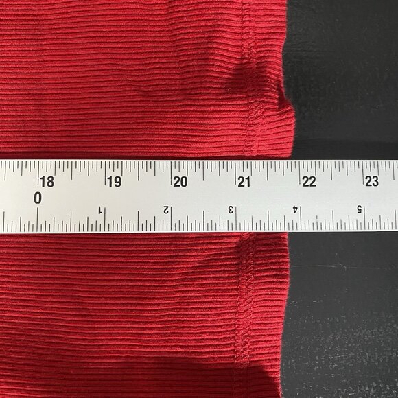 Vintage Ralph Lauren T Shirt S Embroidered Anchor Crest Logo Nautical Preppy Red - Picture 9 of 9